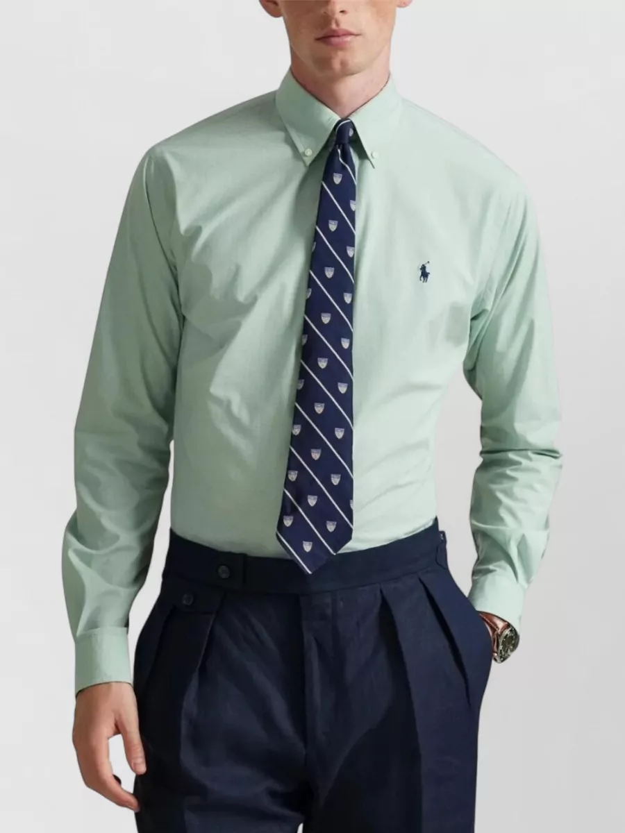 Polo Ralph Lauren Long Sleeve Striped Shirt Button Collar