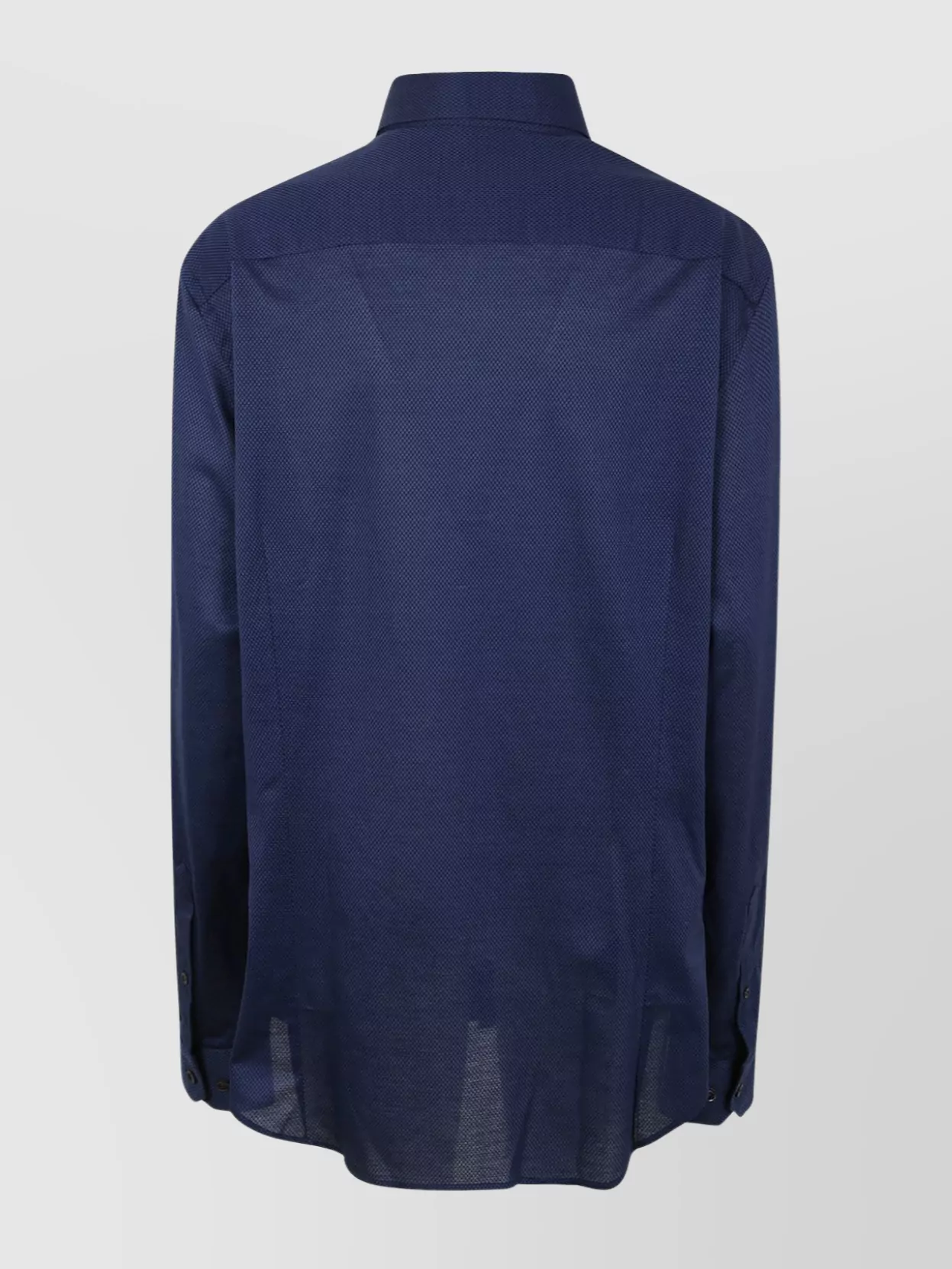 Giorgio Armani Shirt Collared Long Sleeves In Blue