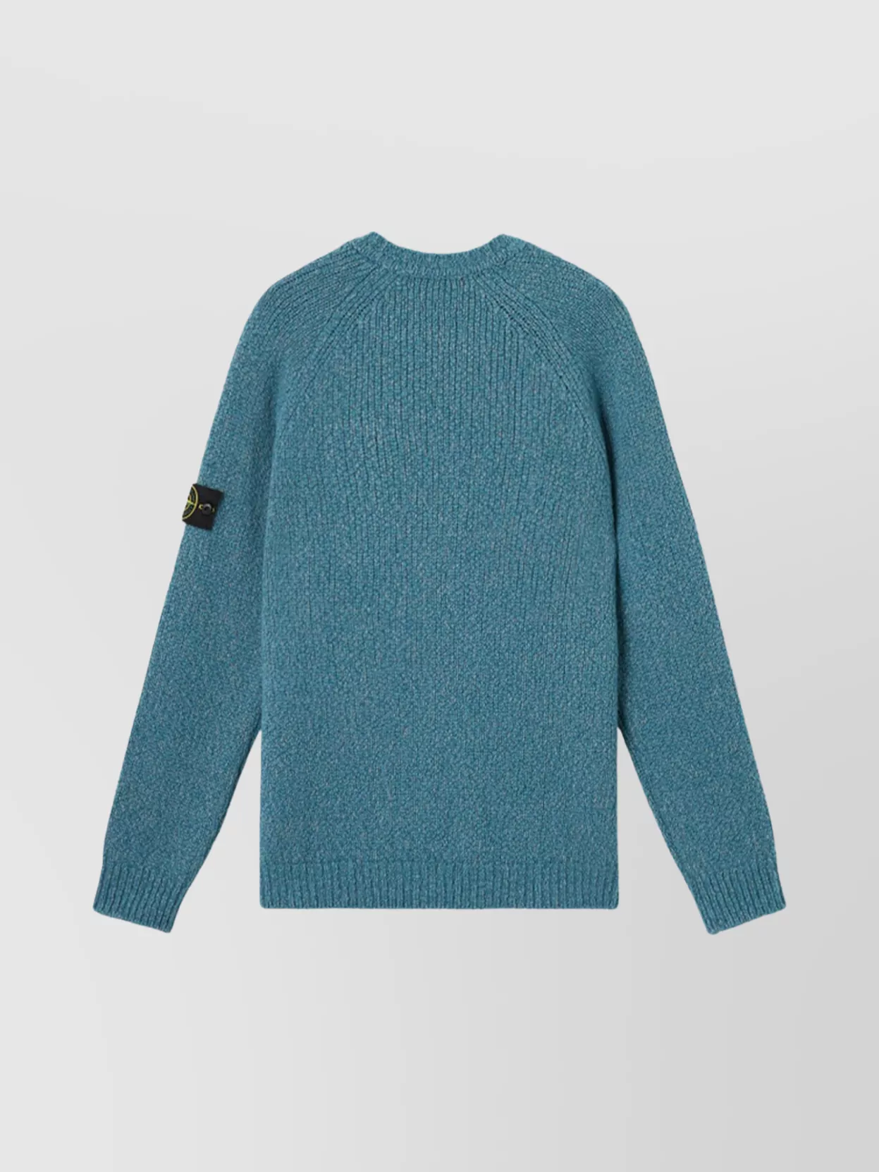 Stone Island Knitwear With Raglan Sleeves And Ribbed Cuffs