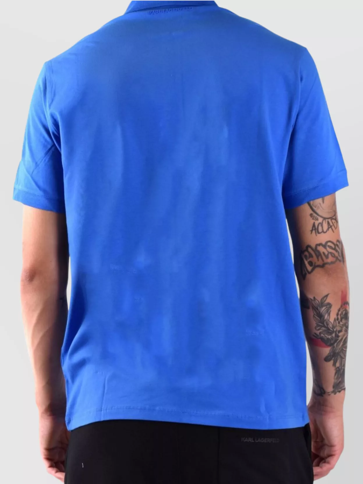 Karl Lagerfeld Polo Collared Shirt Short Sleeves
