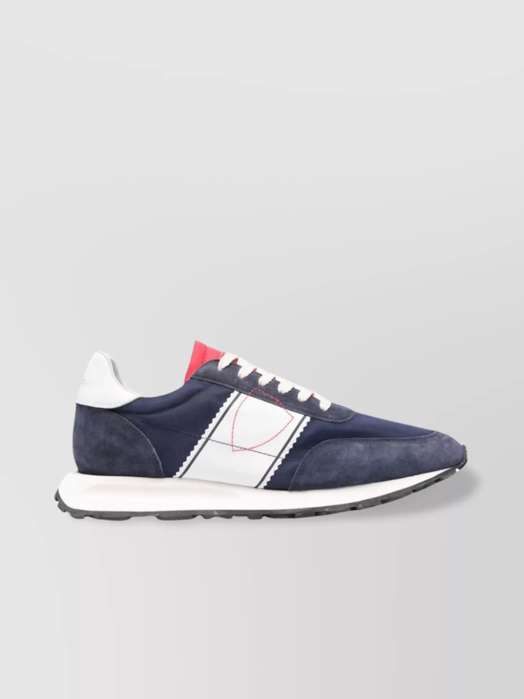 Philippe Model Suede Panels Low Top Sneakers