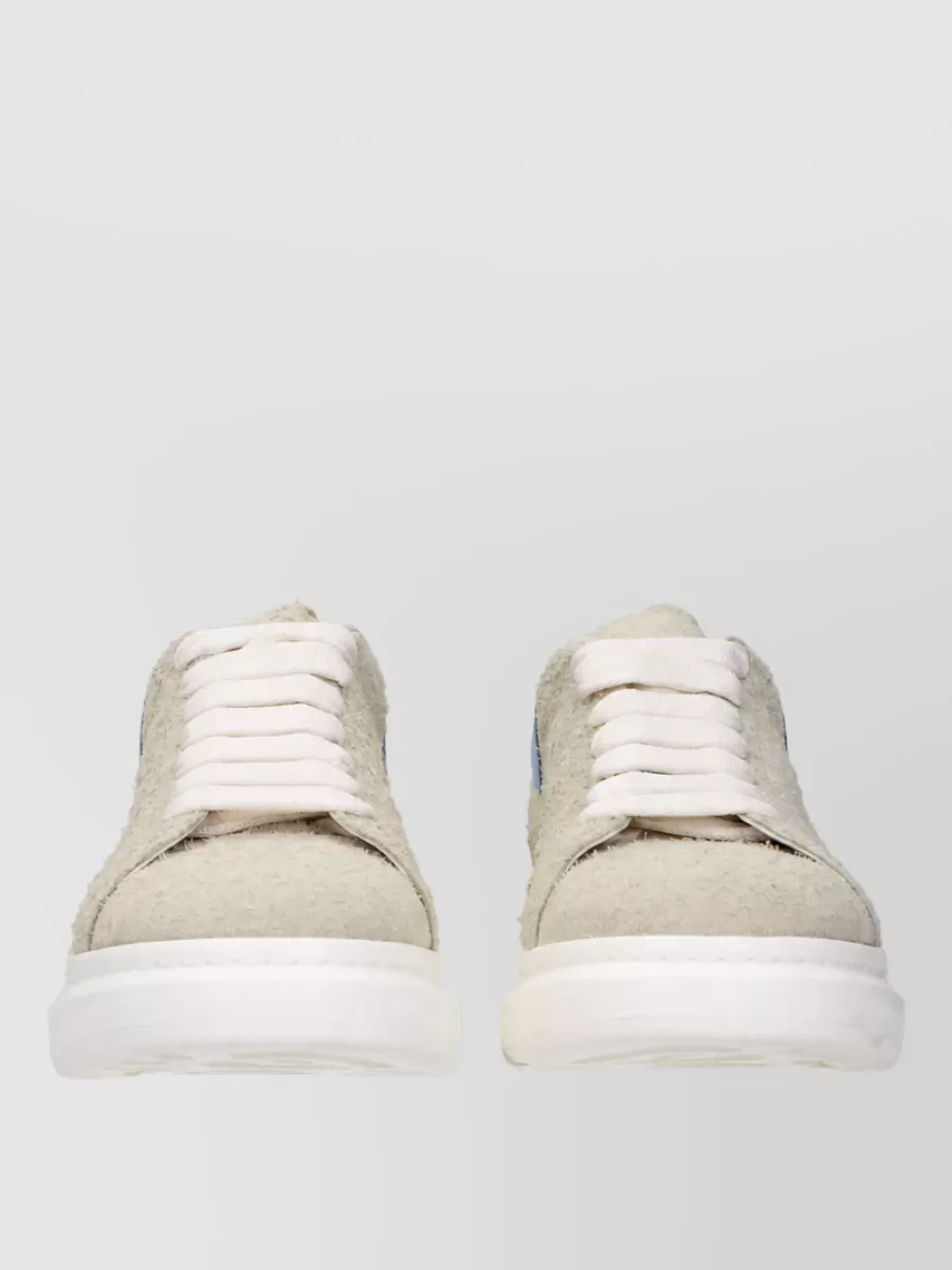 Alexander Mcqueen Suede Leather Lace-Up Sneakers