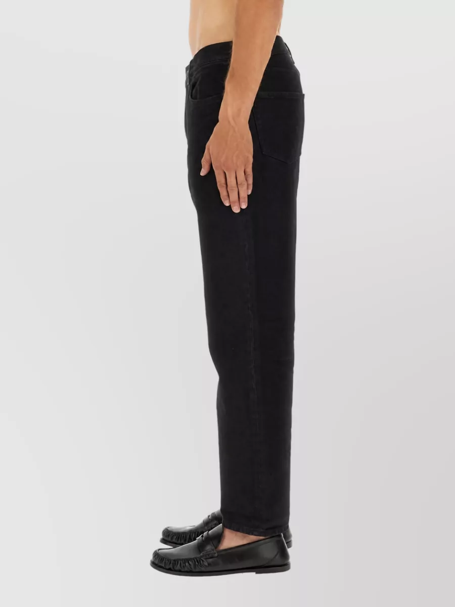 Saint Laurent Denim Jeans Mick Straight Leg Five Pocket