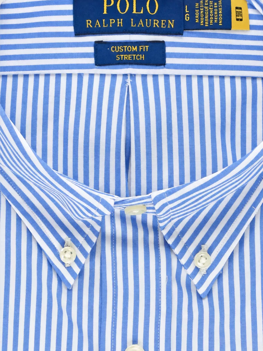 Ralph Lauren Striped long-sleeve polo shirt