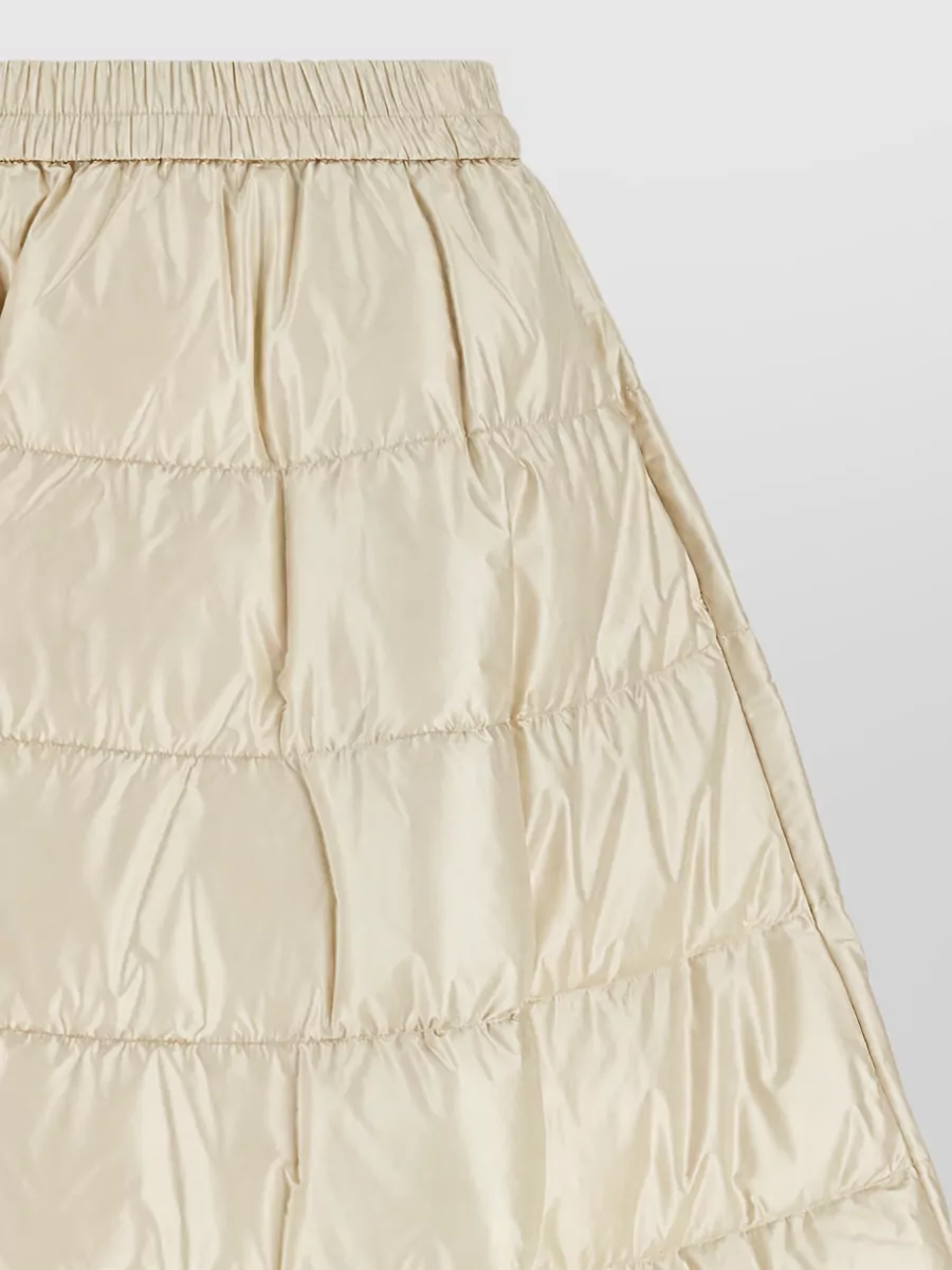 Moncler Quilted Midi Skirt