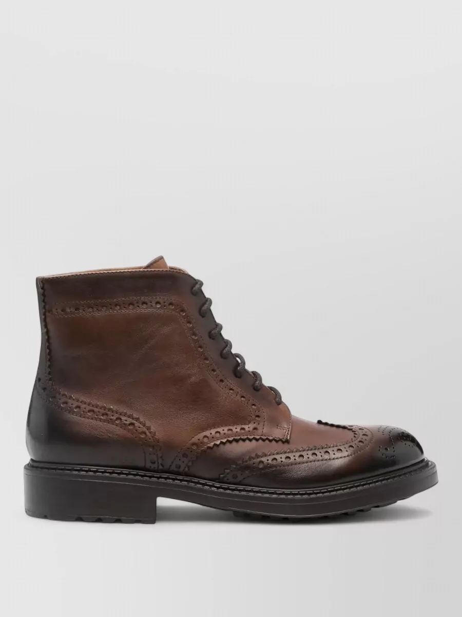 Doucal's Leather Ankle Boots