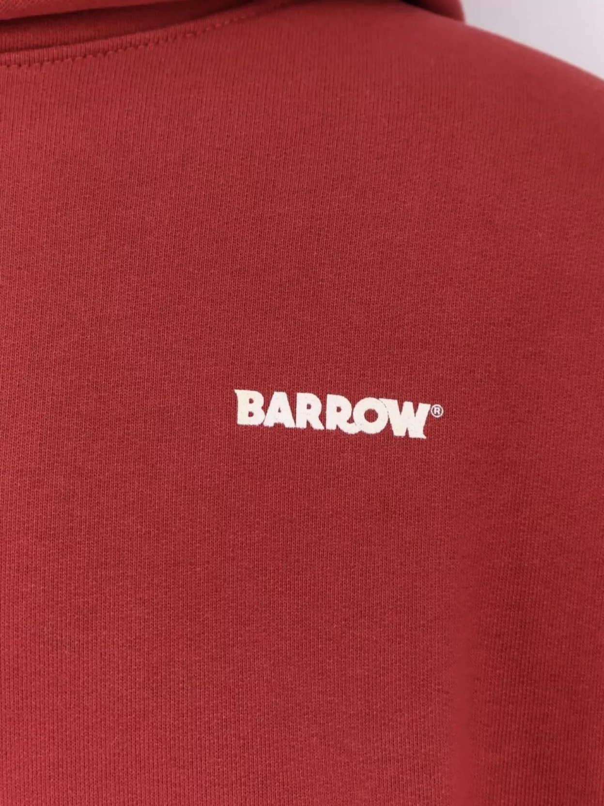 Barrow Hooded Cotton Sweatshirt Long Sleeves