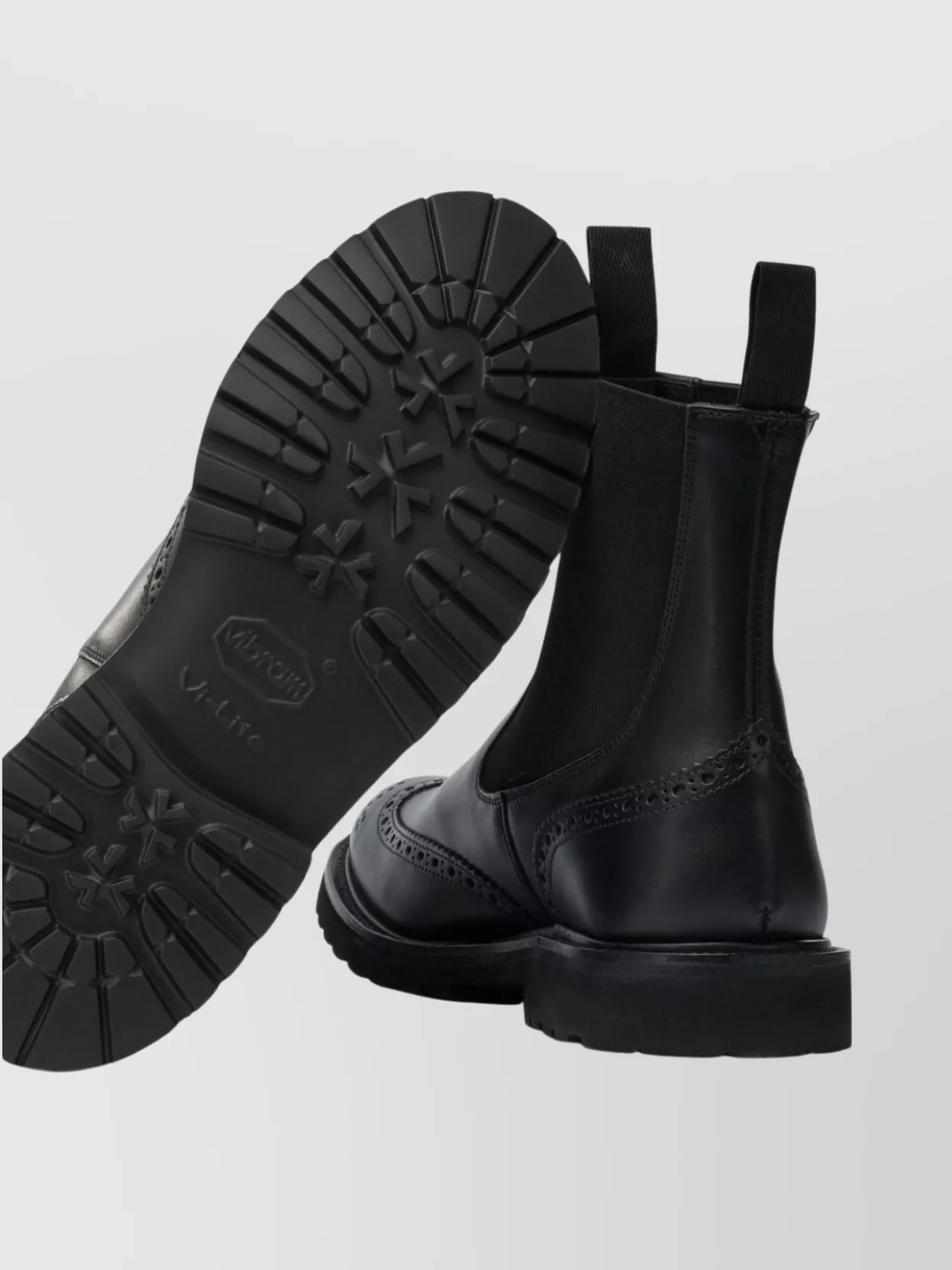 Tricker's Chunky Sole Round Toe Ankle Boots