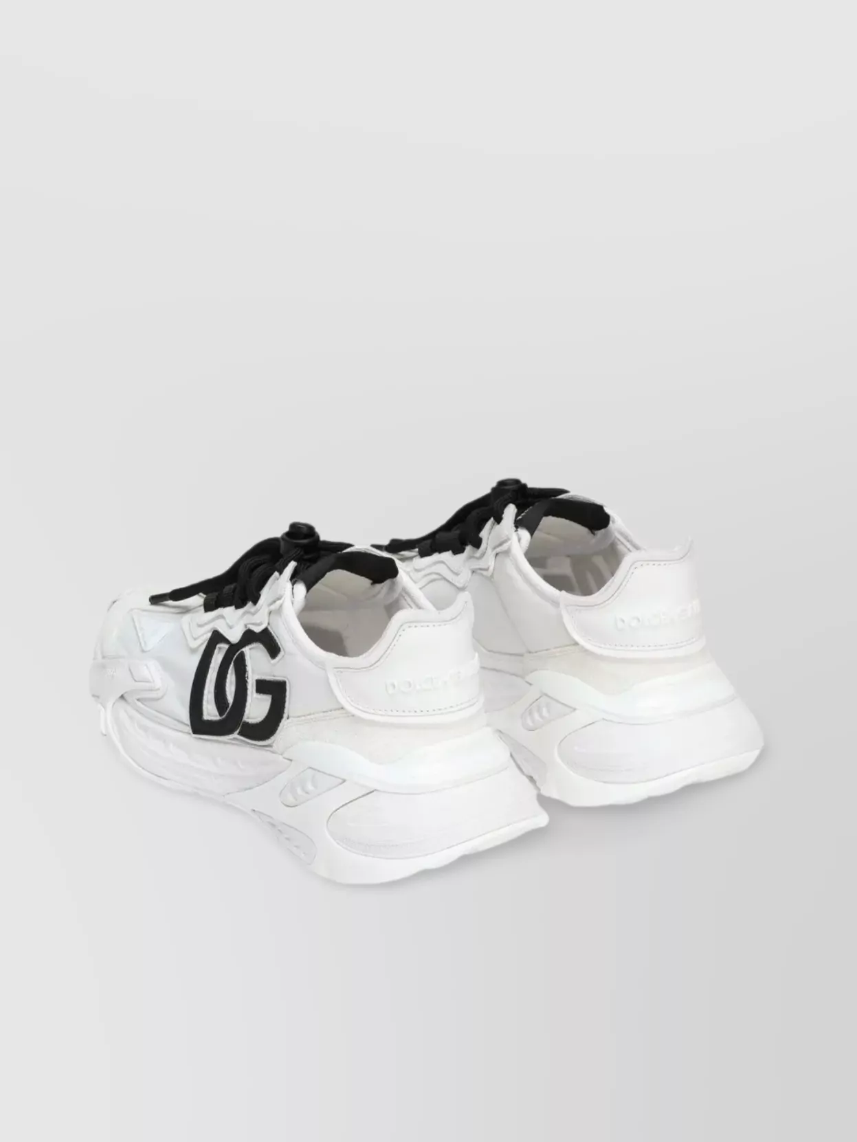 Dolce & Gabbana Day Faster Viscose Fabric Sneakers In Pattern