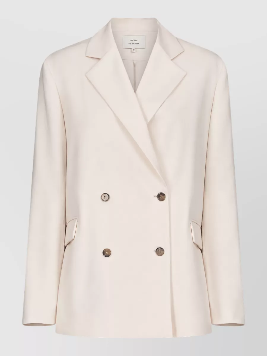 Loulou Studio Virgin wool tailored jacket