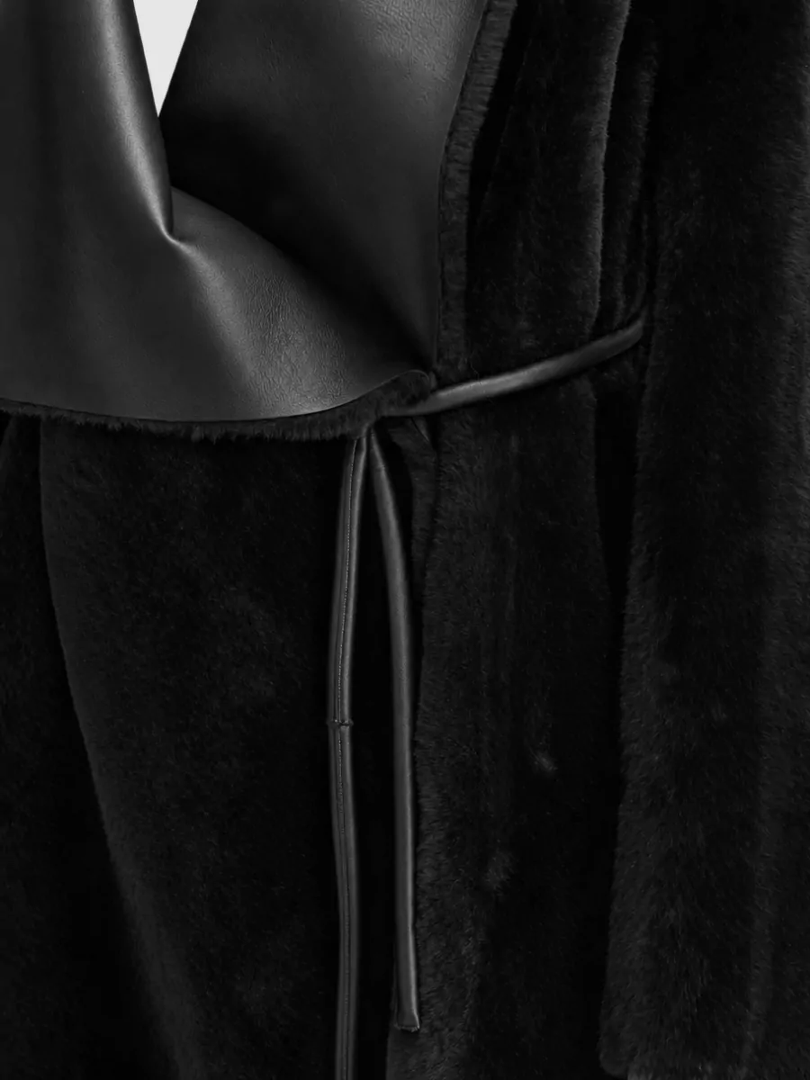Blancha Leather Coat