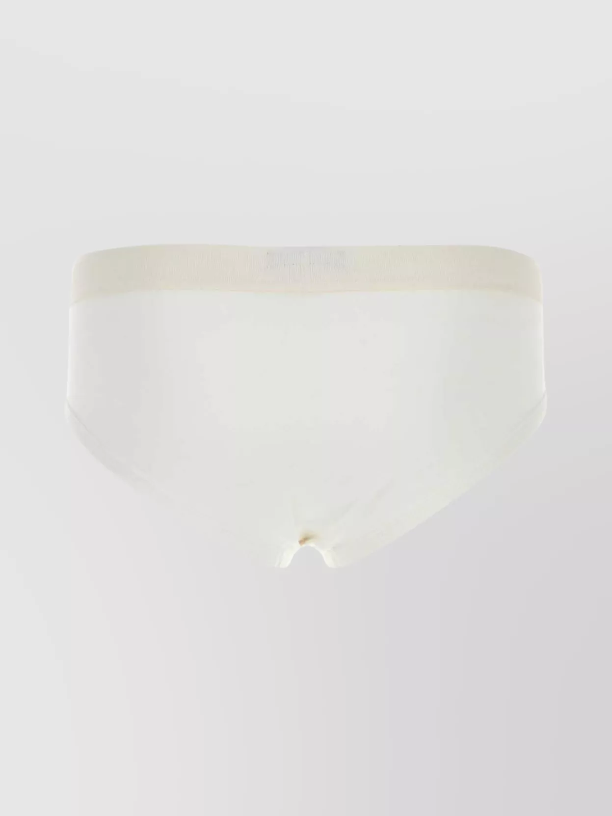 Tom Ford Seamless Stretch Cotton Slip With Elastic Waistband In Neutral