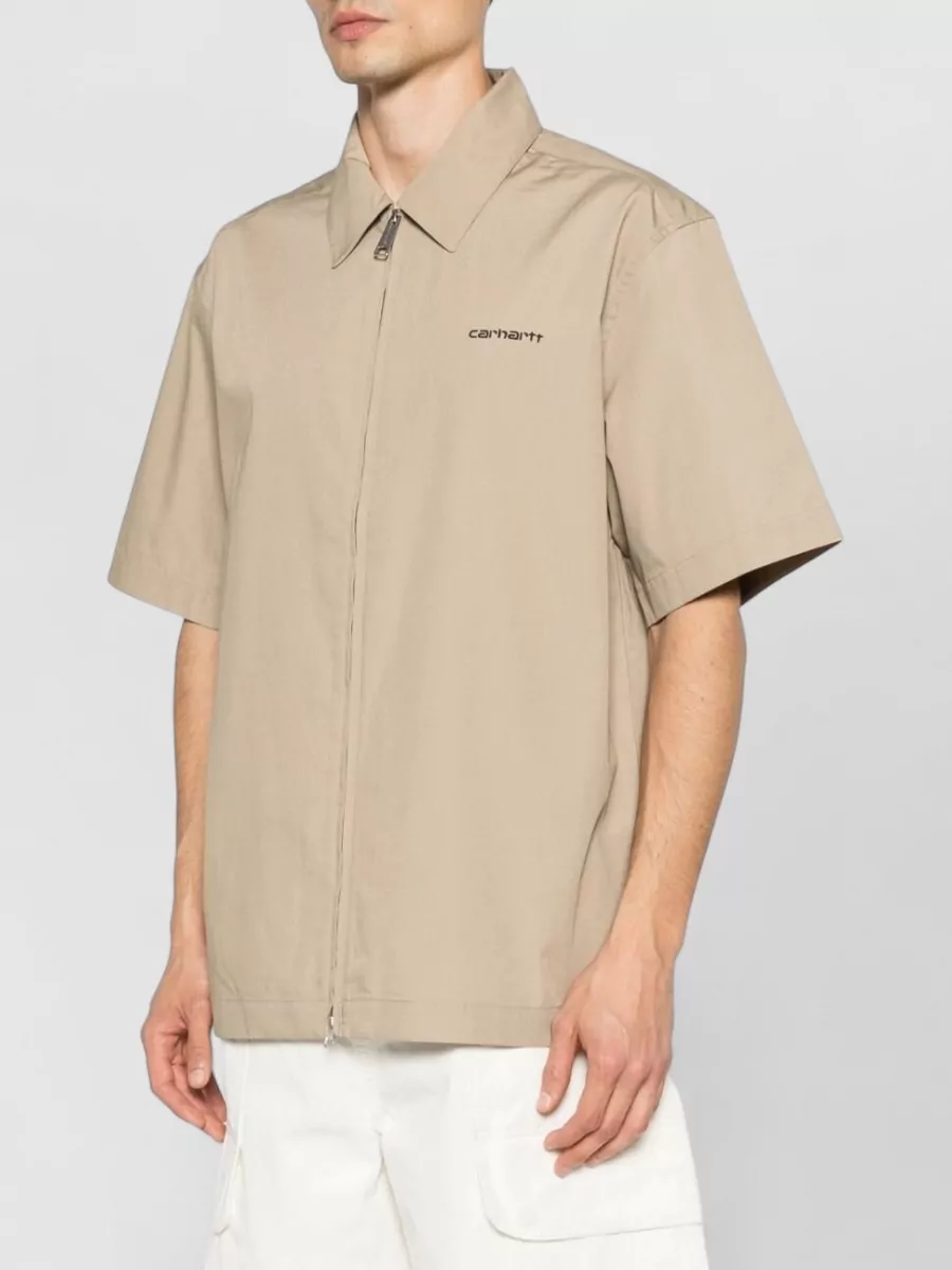 Carhartt Wip Short-Sleeve Zip Shirt