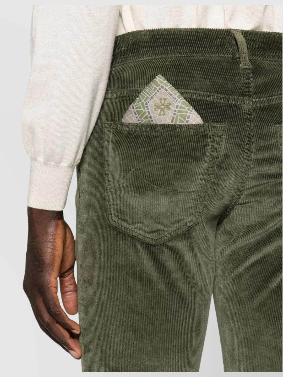 Jacob Cohen Tailored Denim Trousers Five Pockets