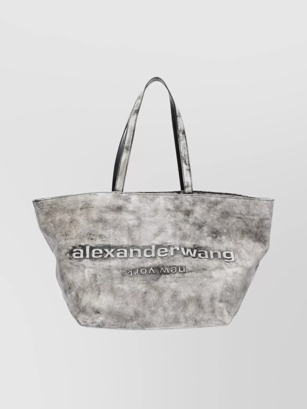 Alexander Wang Spacious Tote Bag Dual Handles In Gray