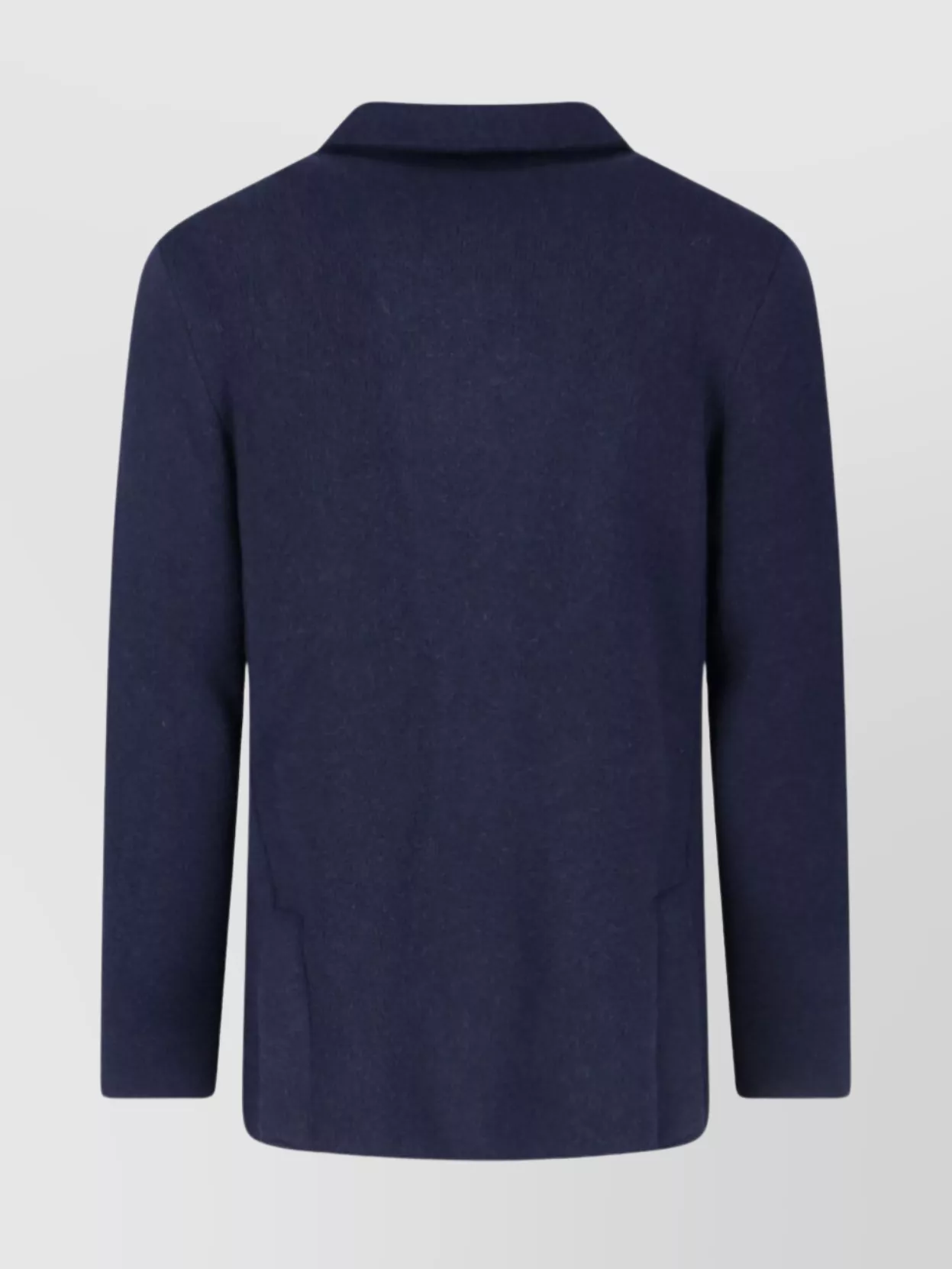 Lardini Tailored Jacket With Decorative Pin And Pockets In Blue