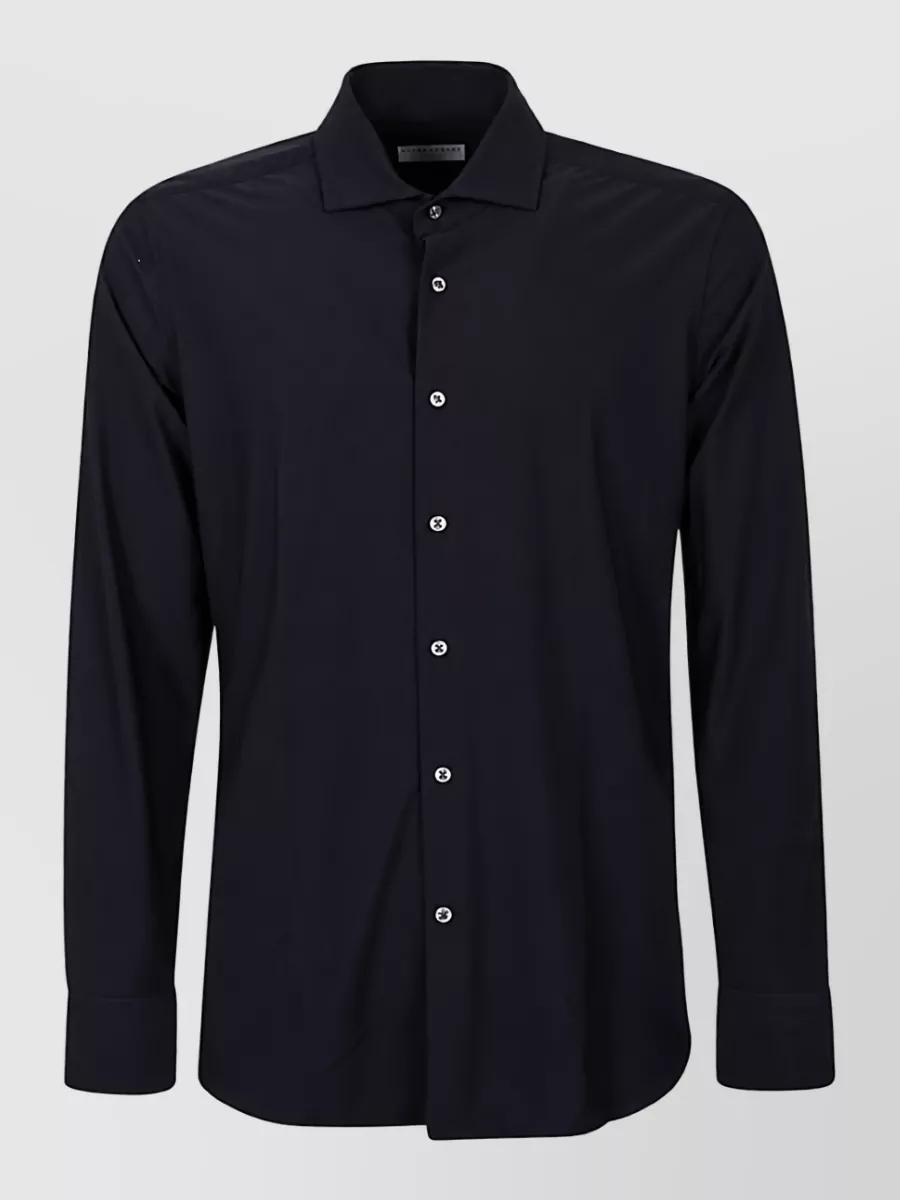 Sonrisa Long-sleeve high-collar shirt