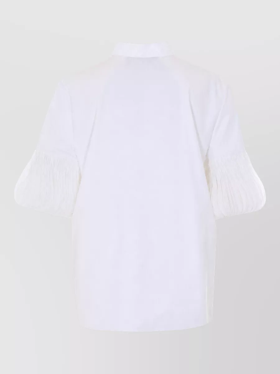 Valentino Garavani Embroidered Cotton Shirt