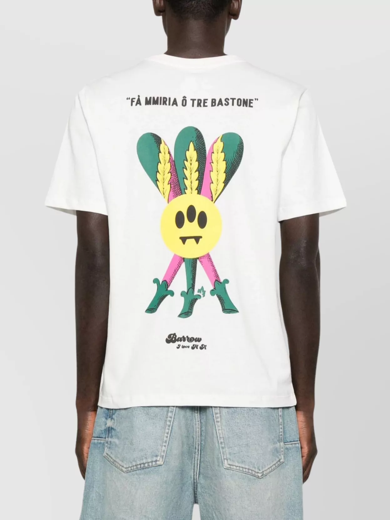 Barrow Graphic Print Unisex Crew Neck T-Shirt