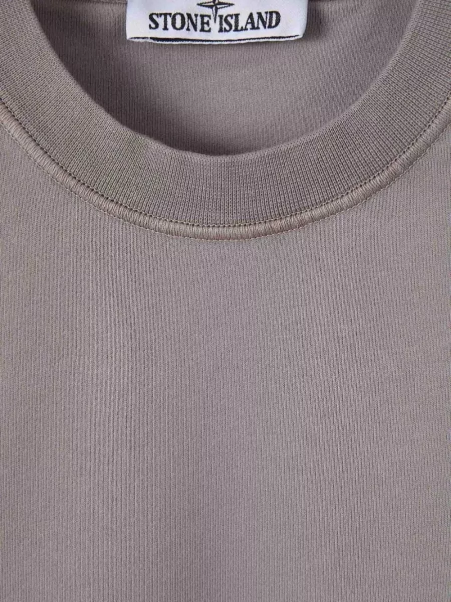Stone Island Cotton Crew-Neck Sweatshirt