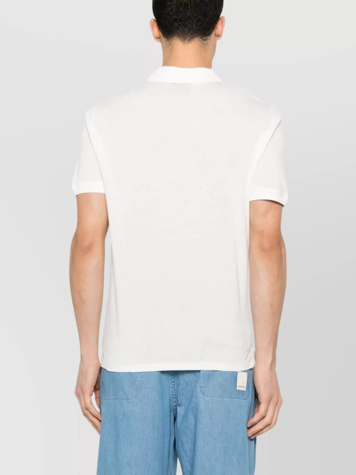 Emporio Armani Logo Cotton Polo Shirt