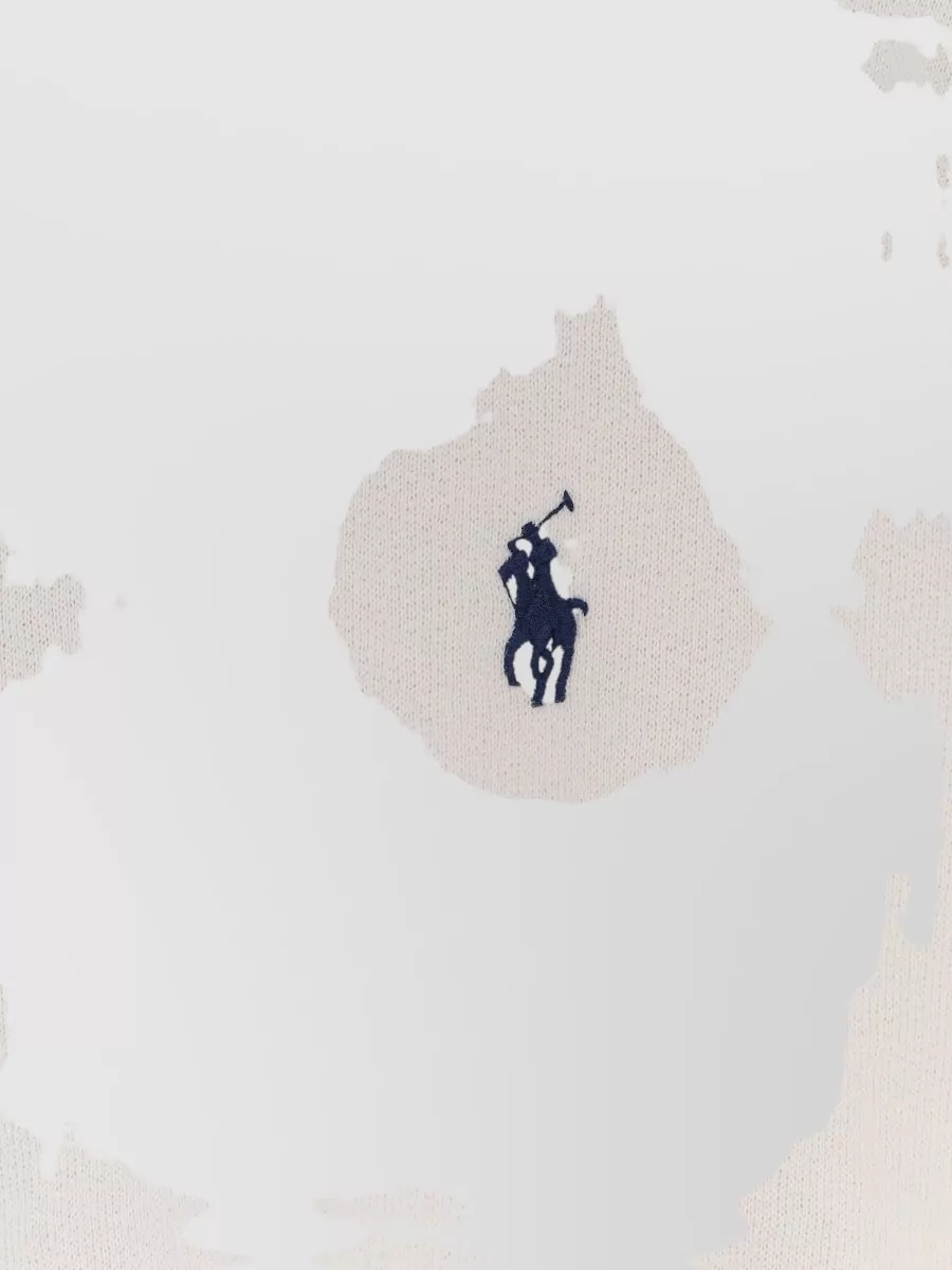 Polo Ralph Lauren Cotton Blend Sweater Embroidered Logo Front