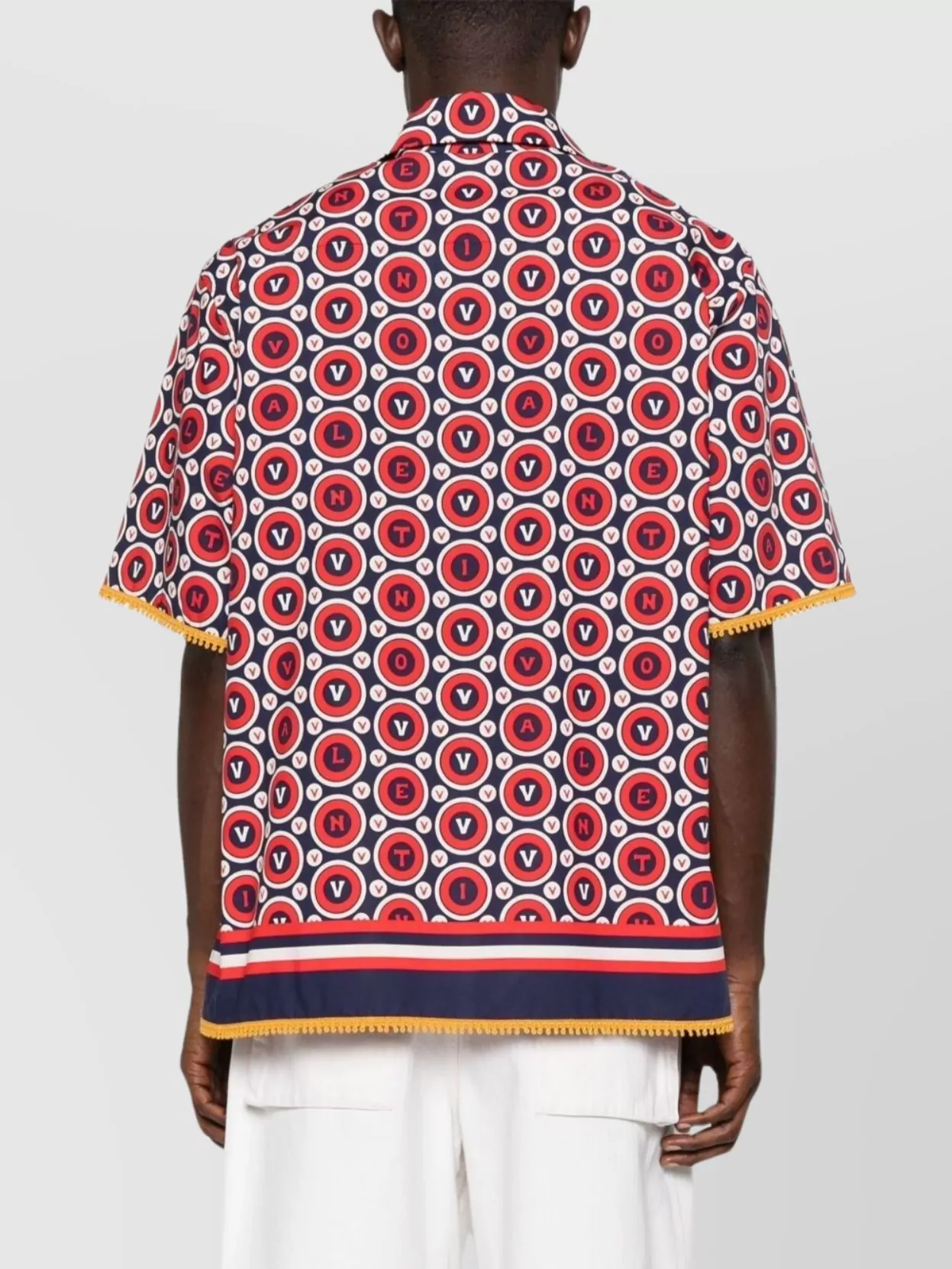 Valentino Royal Bubbles Cotton Shirt