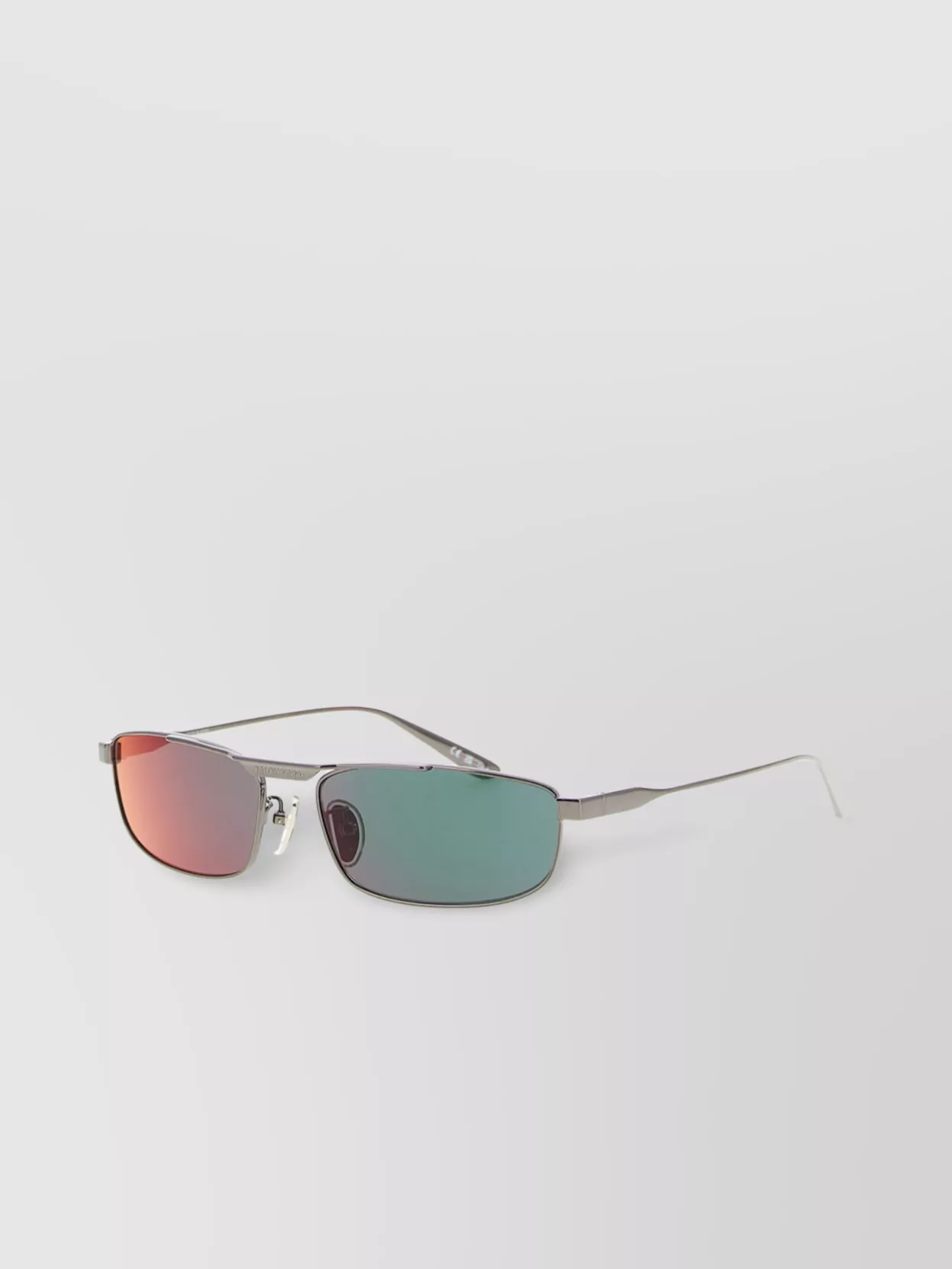 Balenciaga Multicolor Rectangle Sunglasses