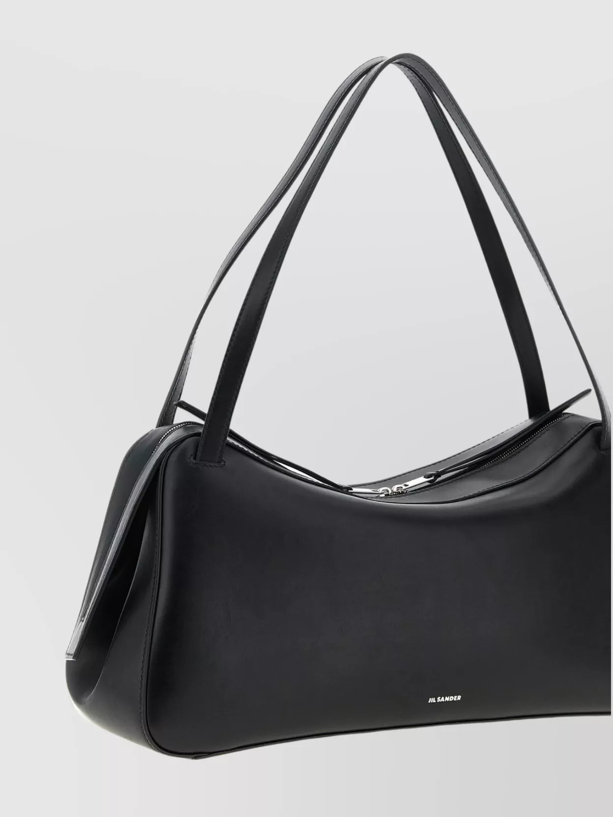 Jil Sander Shoulder Bag With Double Handles And Smooth Finish