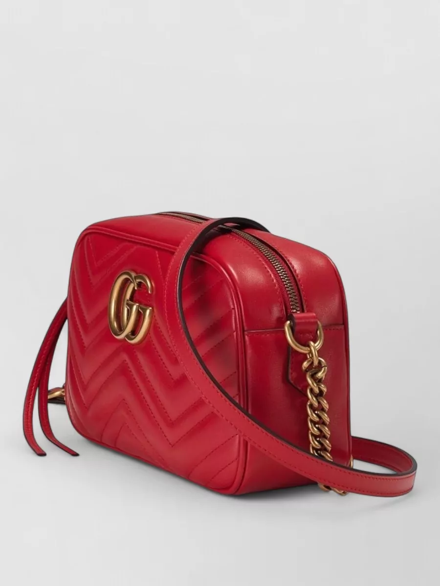 Gucci Gg Marmont Leather Cross-Body Bag
