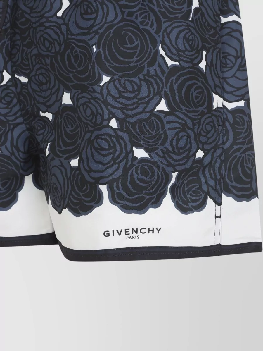 Givenchy Floral-Print Swim Shorts