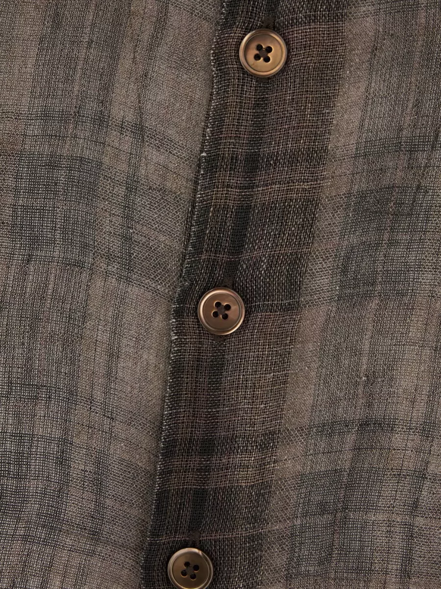 Our Legacy Embroidered Linen Shirt