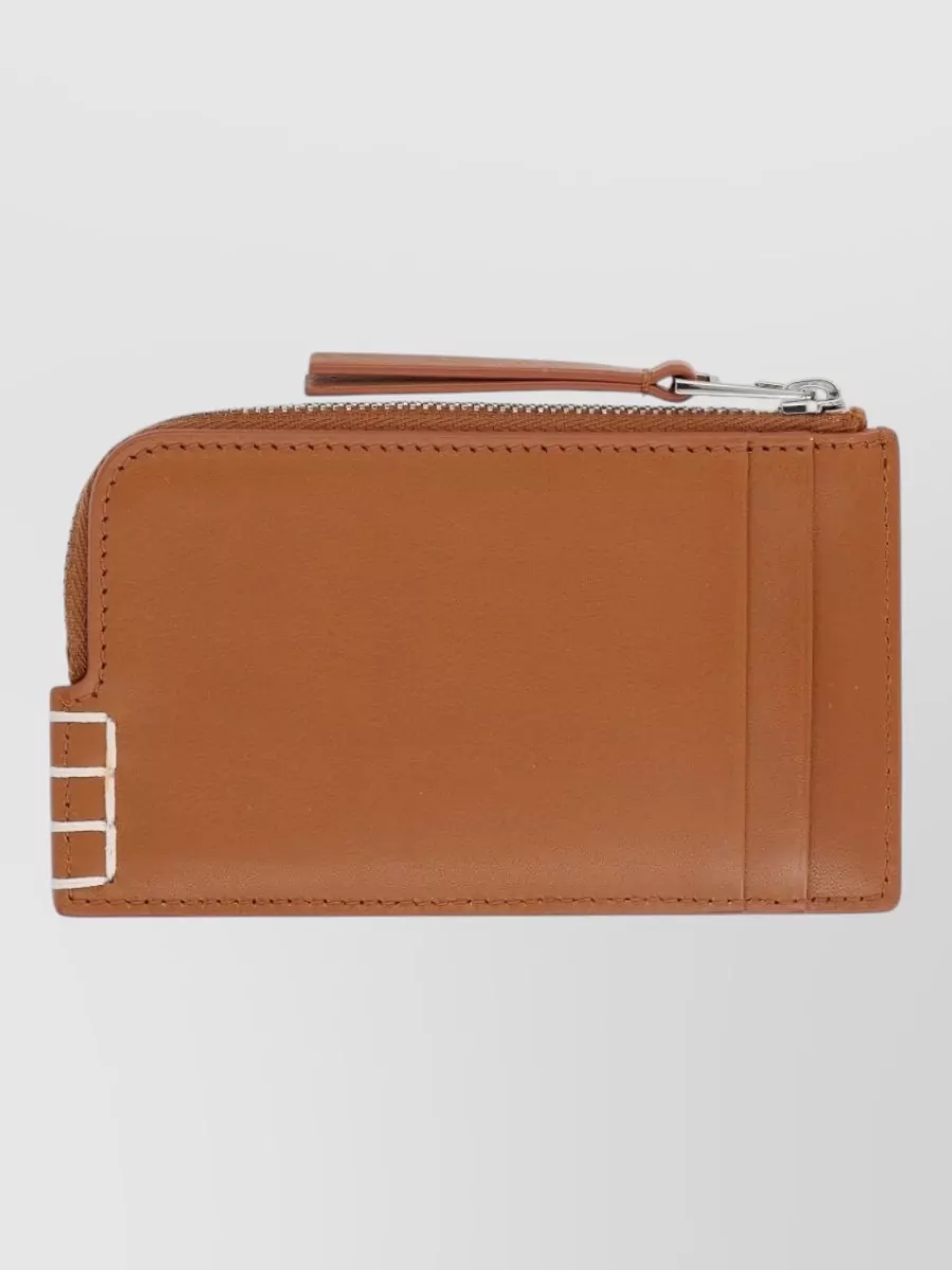 JW Anderson leather zip wallet