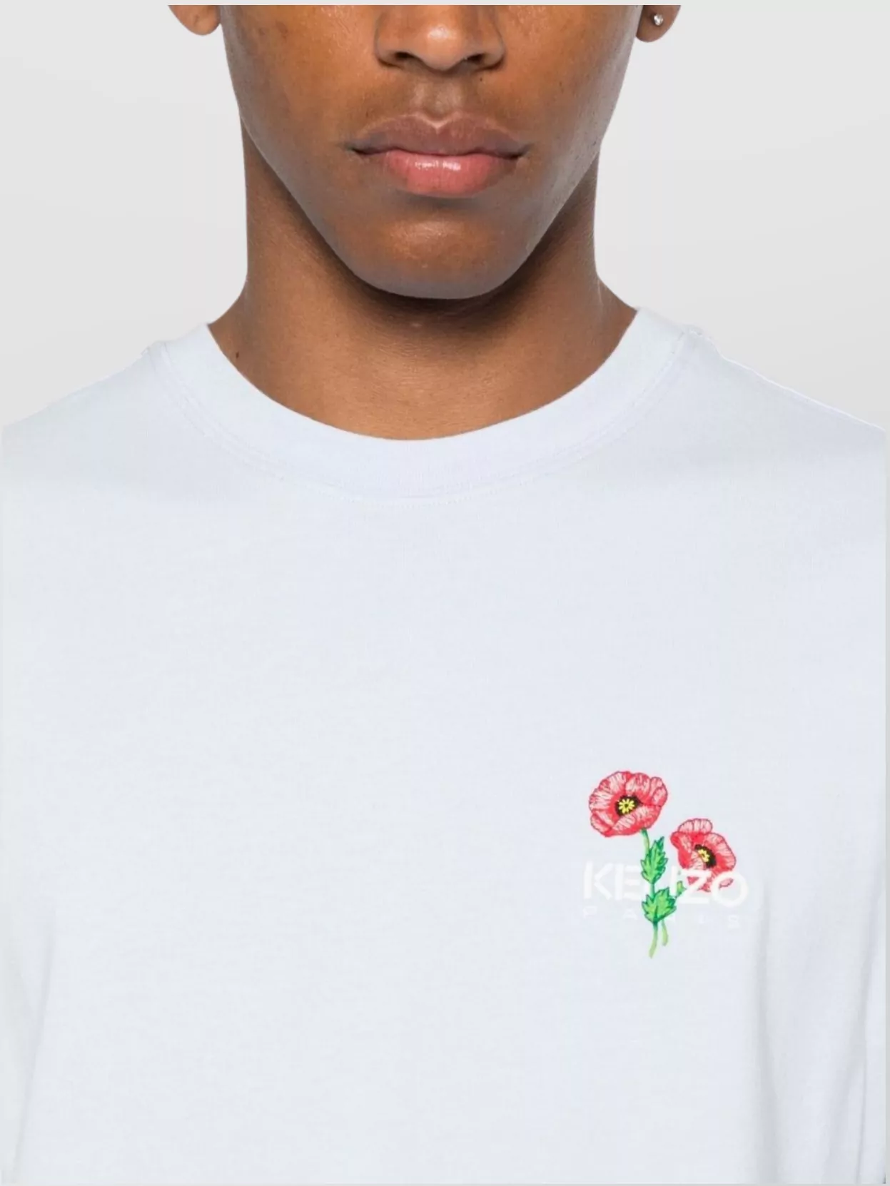 Kenzo Crew Neck Embroidered Detail