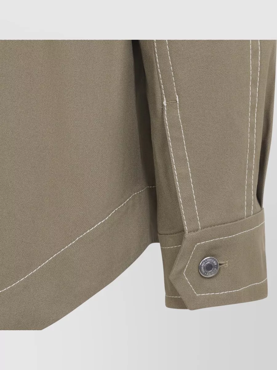 Ami Paris Utility Button Jacket Chest Pockets