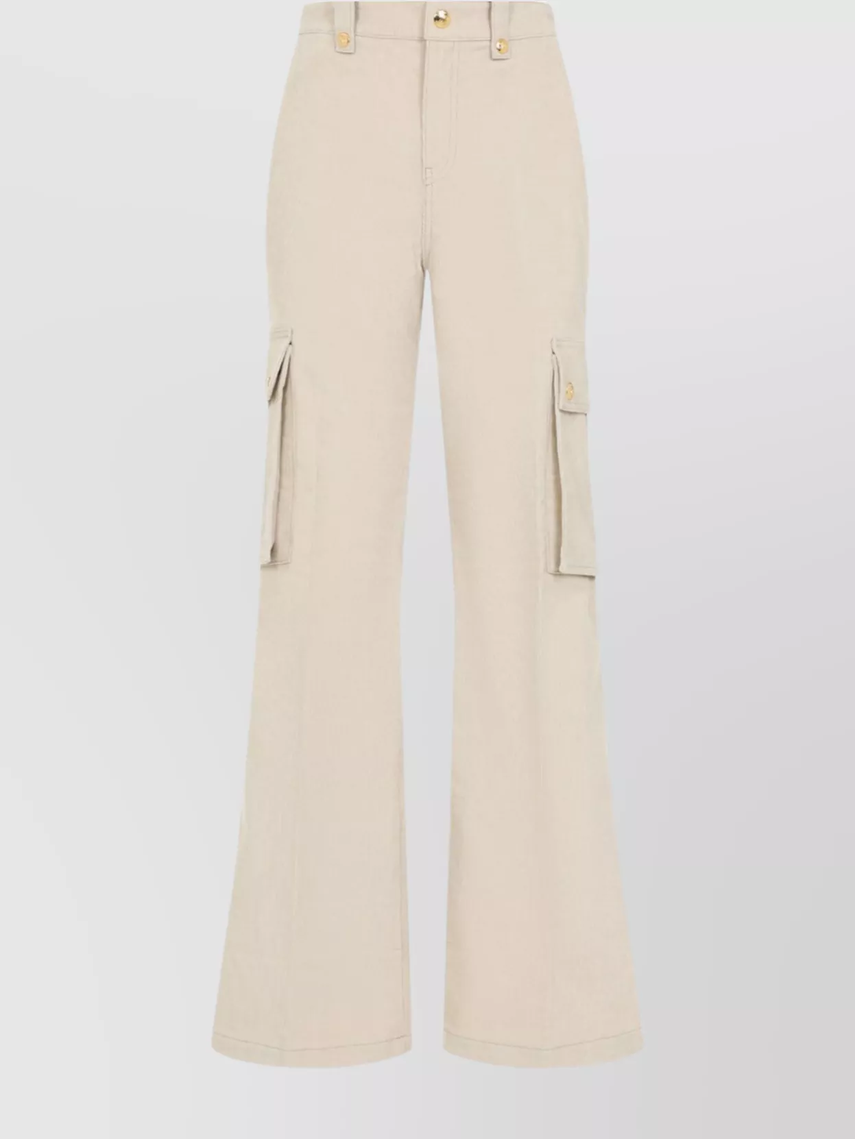 Celine Cargo Pants With Flared Leg And Pockets