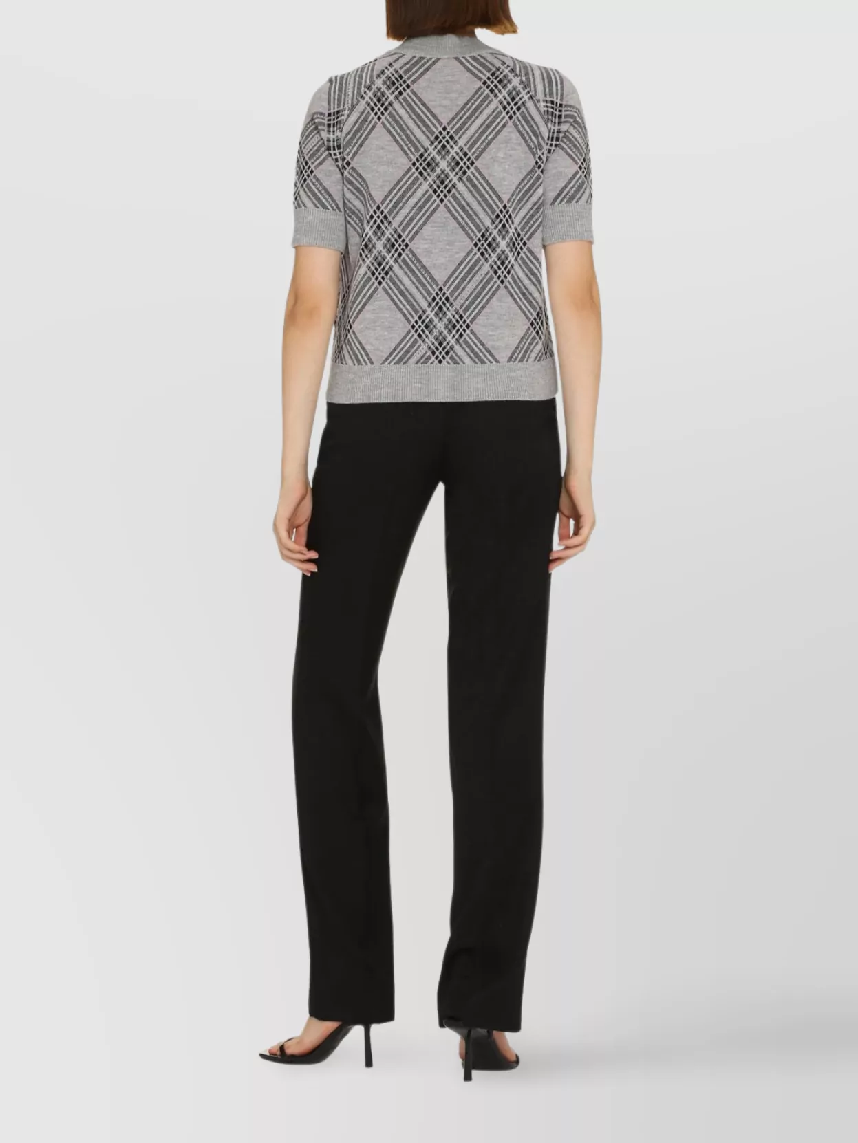 Shop Giuseppe Di Morabito Short Sleeve Knit Sweater