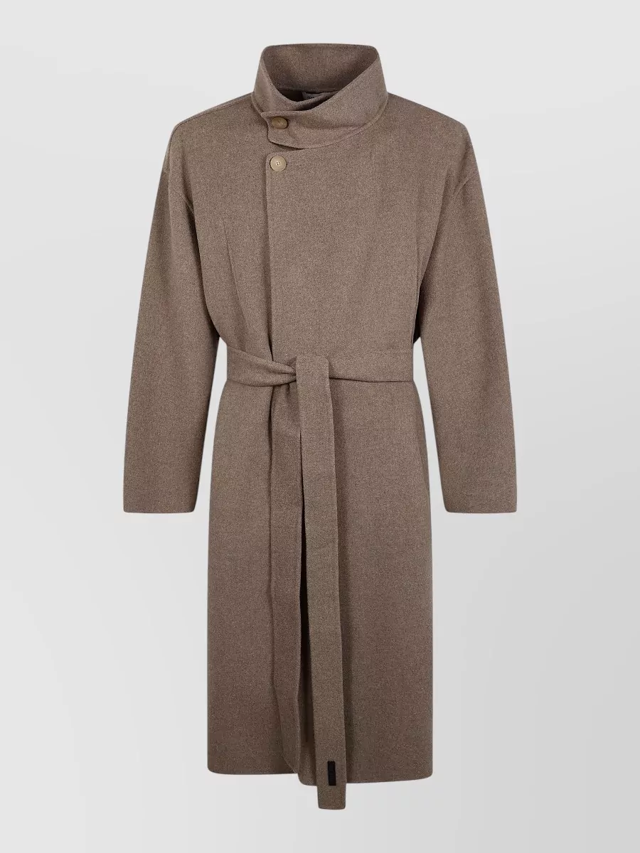 Fear Of God Cashmere Virgin Wool High Neck Fitted Jacket