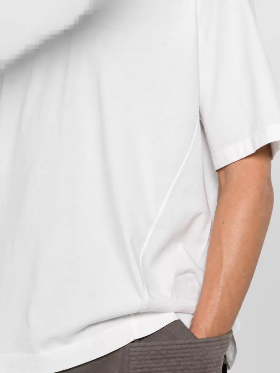 Rick Owens Drkshdw Ribbed Cotton Short-Sleeve T-Shirt