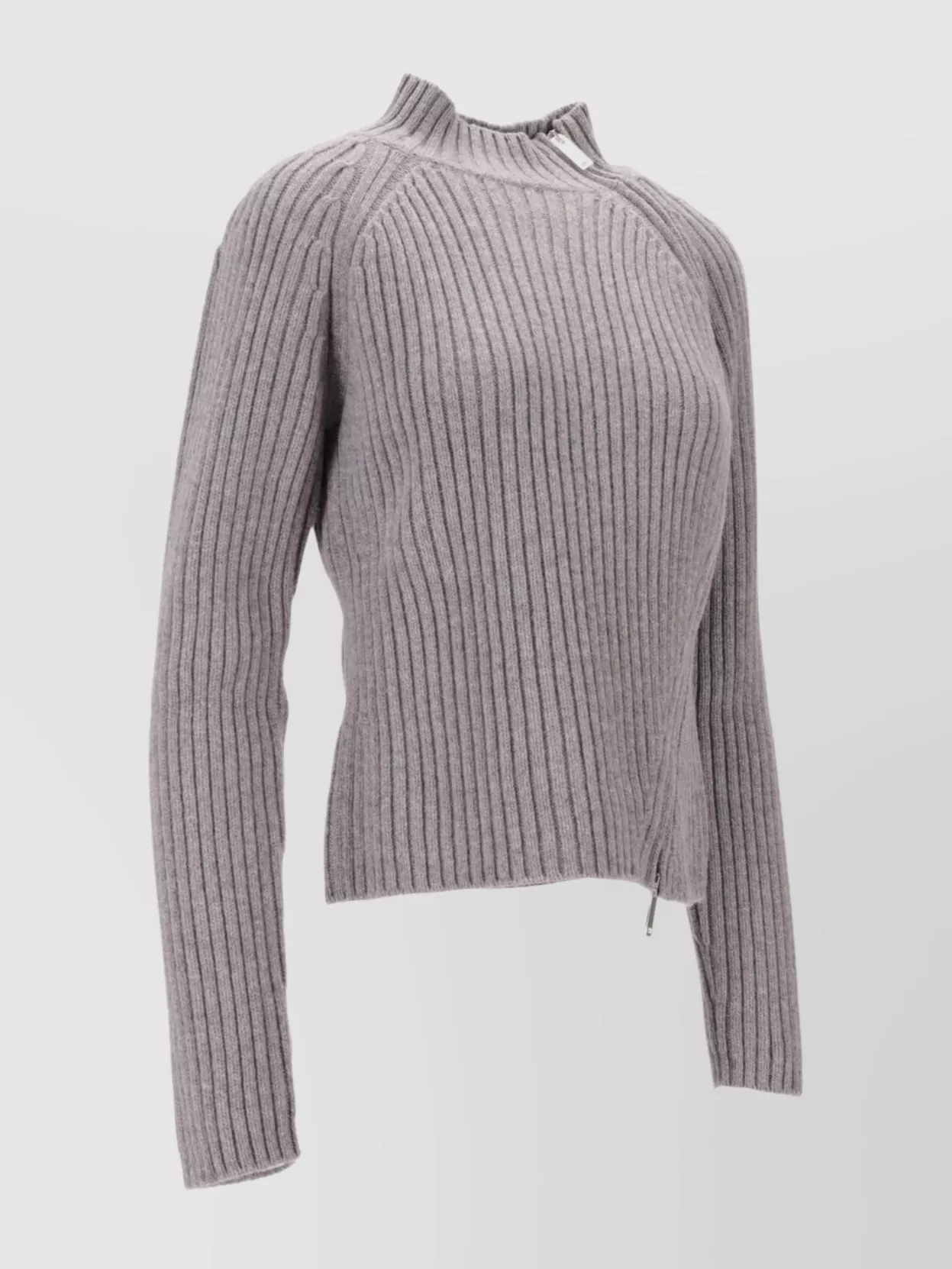 Niccolò Pasqualetti Knitwear Top With Mock Neck And Long Sleeves