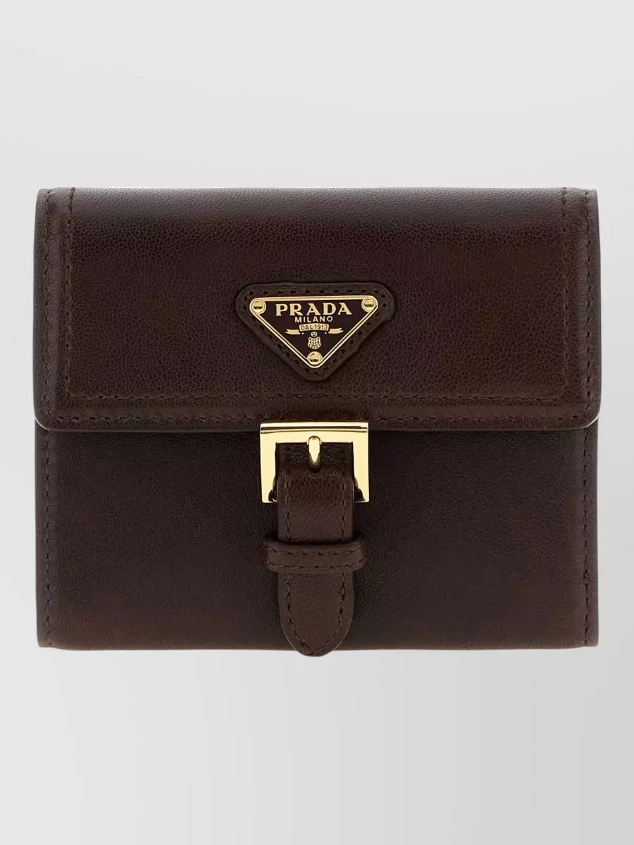 Prada leather wallet