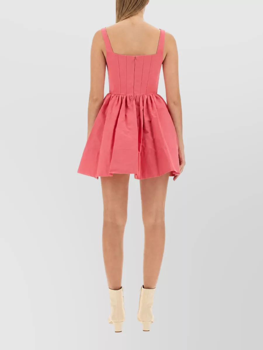 Staud Cotton Blend Mini Dress