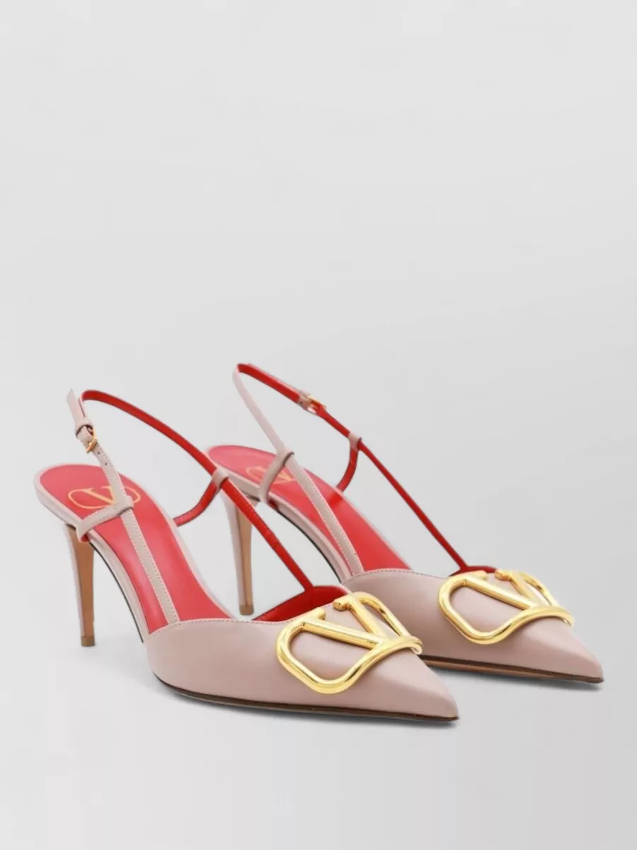 Valentino Garavani Leather Slingback Pumps