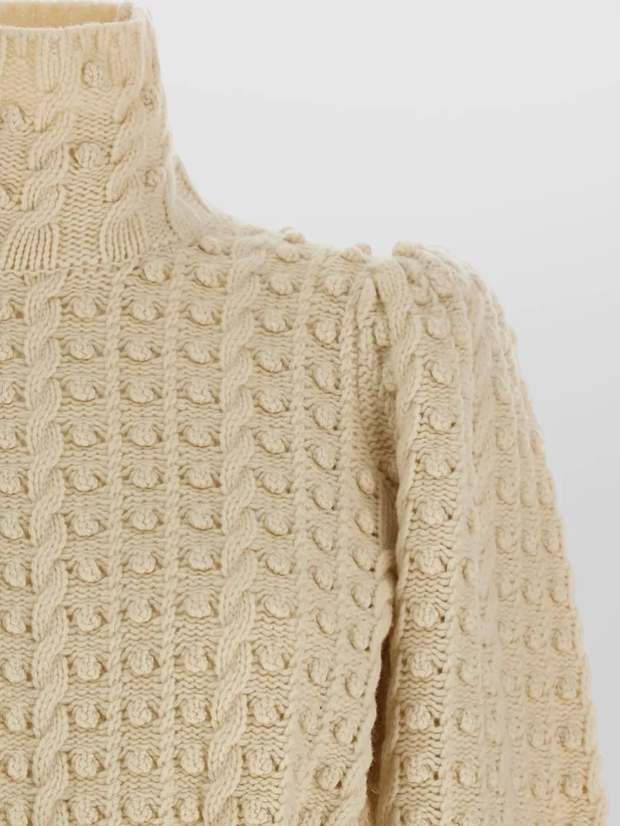 Zimmermann Wool Turtleneck Sweater