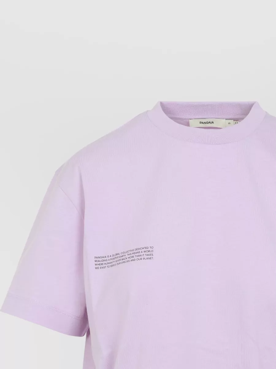 Pangaia Logo-Print Midweight T-Shirt