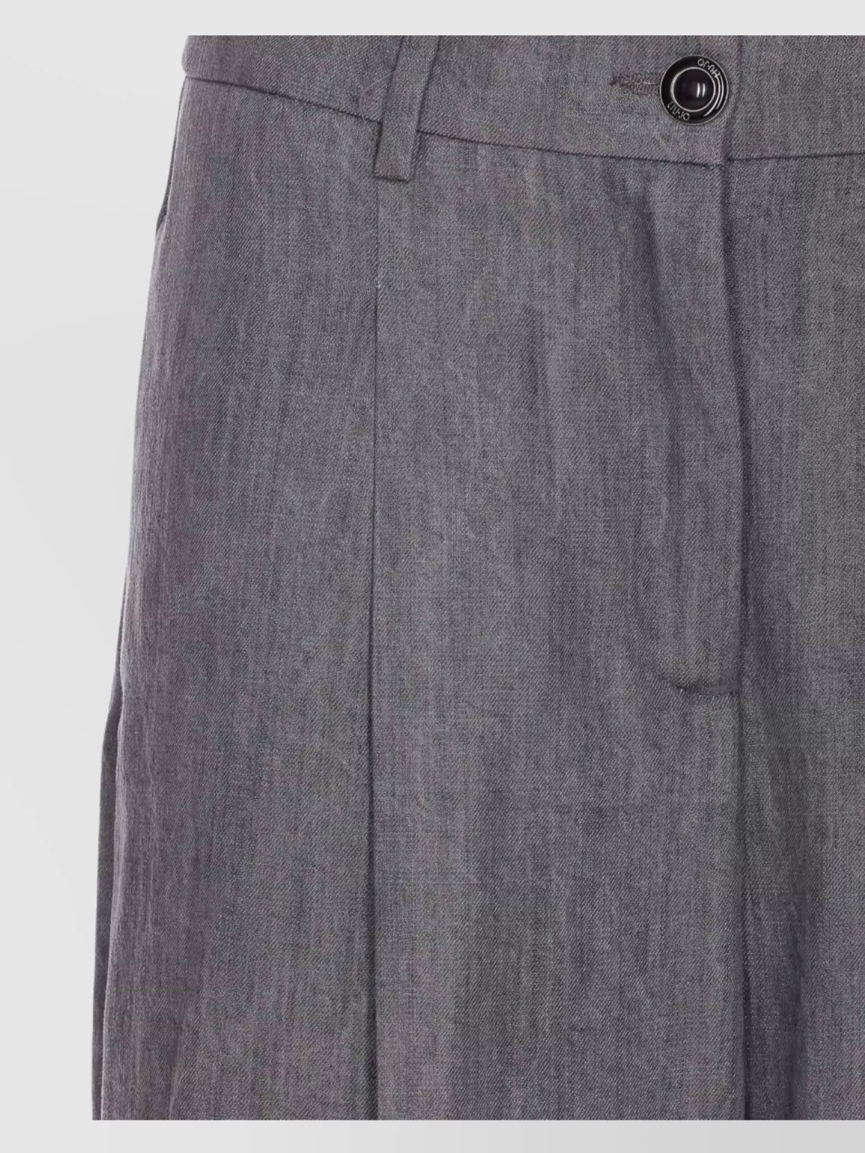 Liu Jo Flared High Waist Pleated Front Trousers