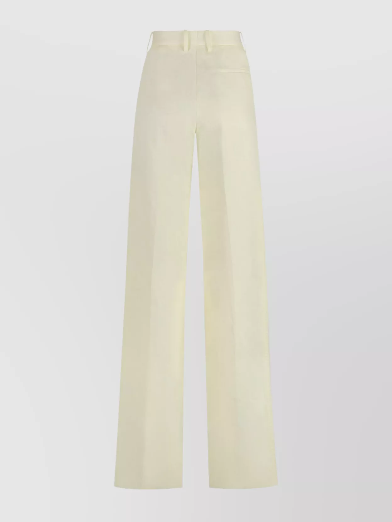 Bottega Veneta Linen Trousers With High Waist And Wide Leg