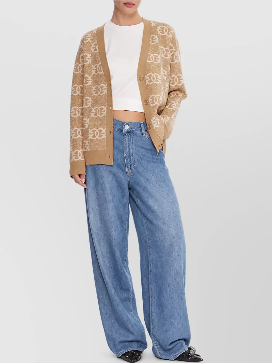 Pinko fine-knit cardigan