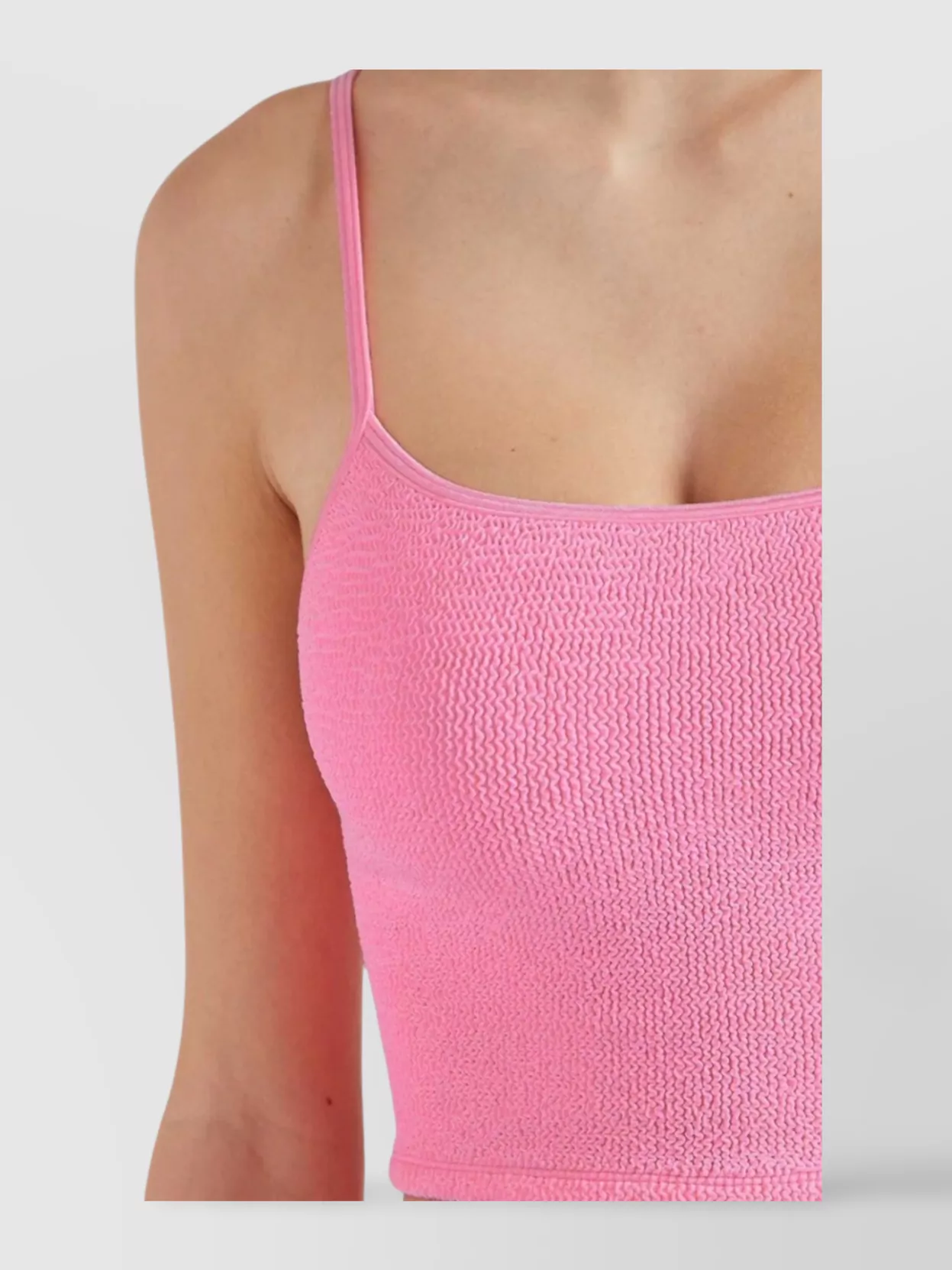 Shop Hunza G Strap Bikini And Open Back