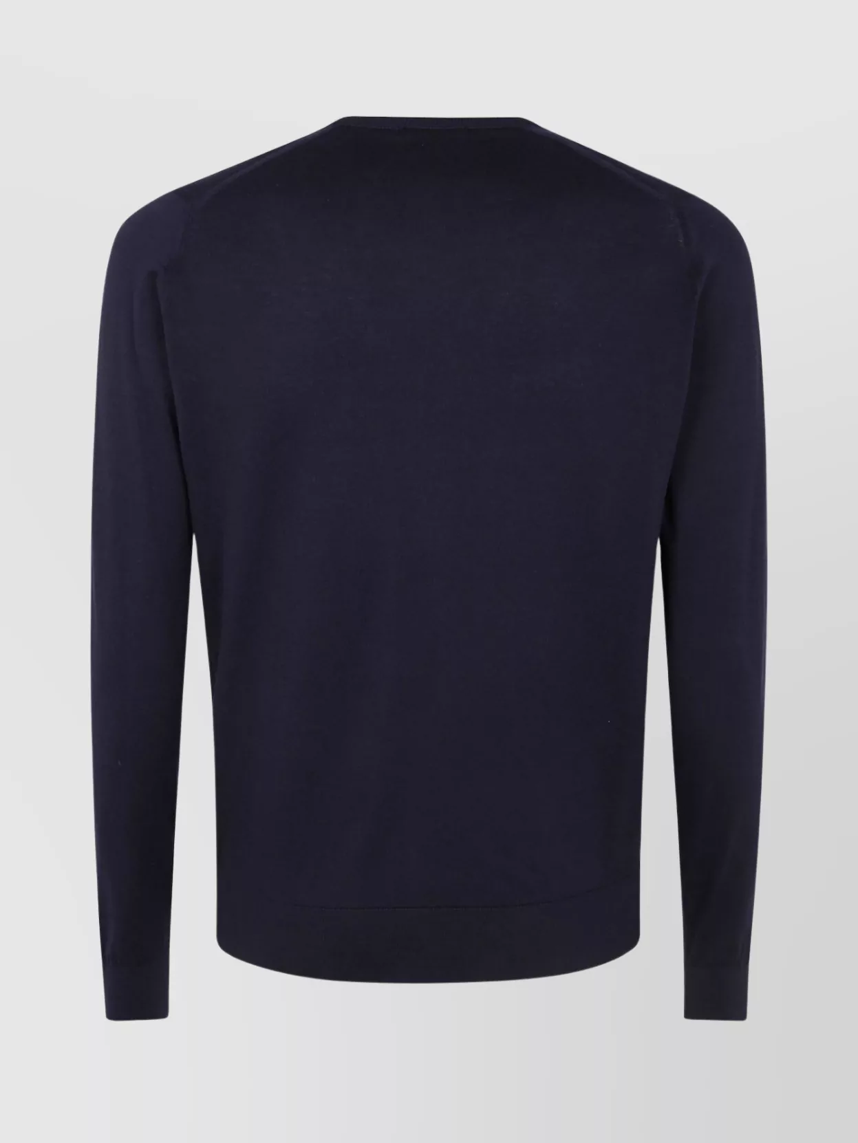 John Smedley Hatfield Long Sleeves Crewneck Pullover In Blue